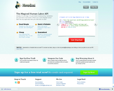 Houdini - API for Amazon Mechanical Turk