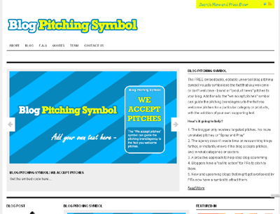 BlogPitchingSymbol.com