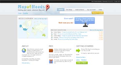 MapofNeeds.com