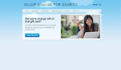 ChumpChangeForCharity.com